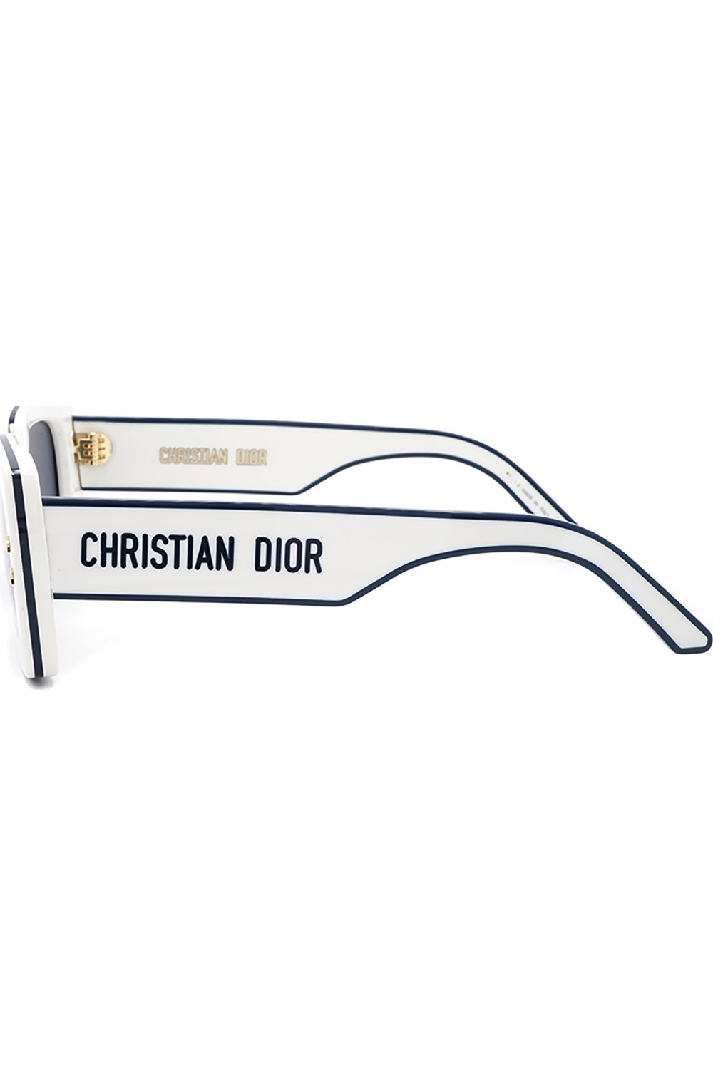 Christian Dior - Occhiali da sole in celluloide ovali per donna bianco - S1U
