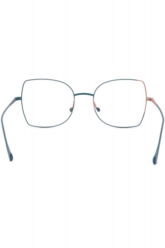 Caroline Abram - Occhiali da vista a farfalla in metallo bicolore per donna