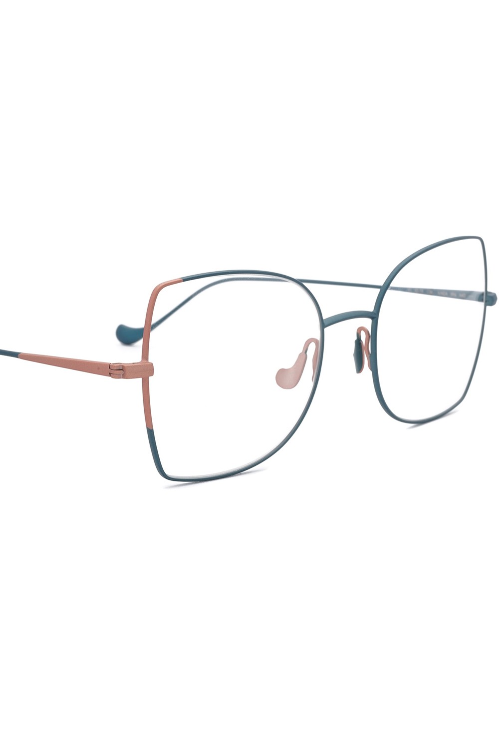 Caroline Abram - Occhiali da vista a farfalla in metallo bicolore per donna