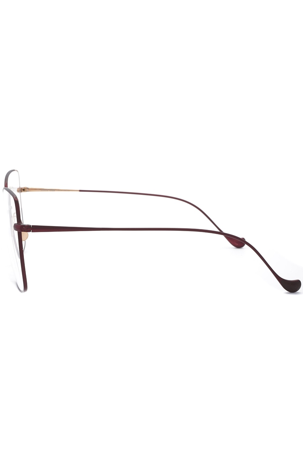 Caroline Abram - Occhiali da vista squadrati in metallo bicolore per donna