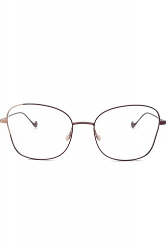 Caroline Abram - Occhiali da vista a farfalla bicolore per donna viola  - 2