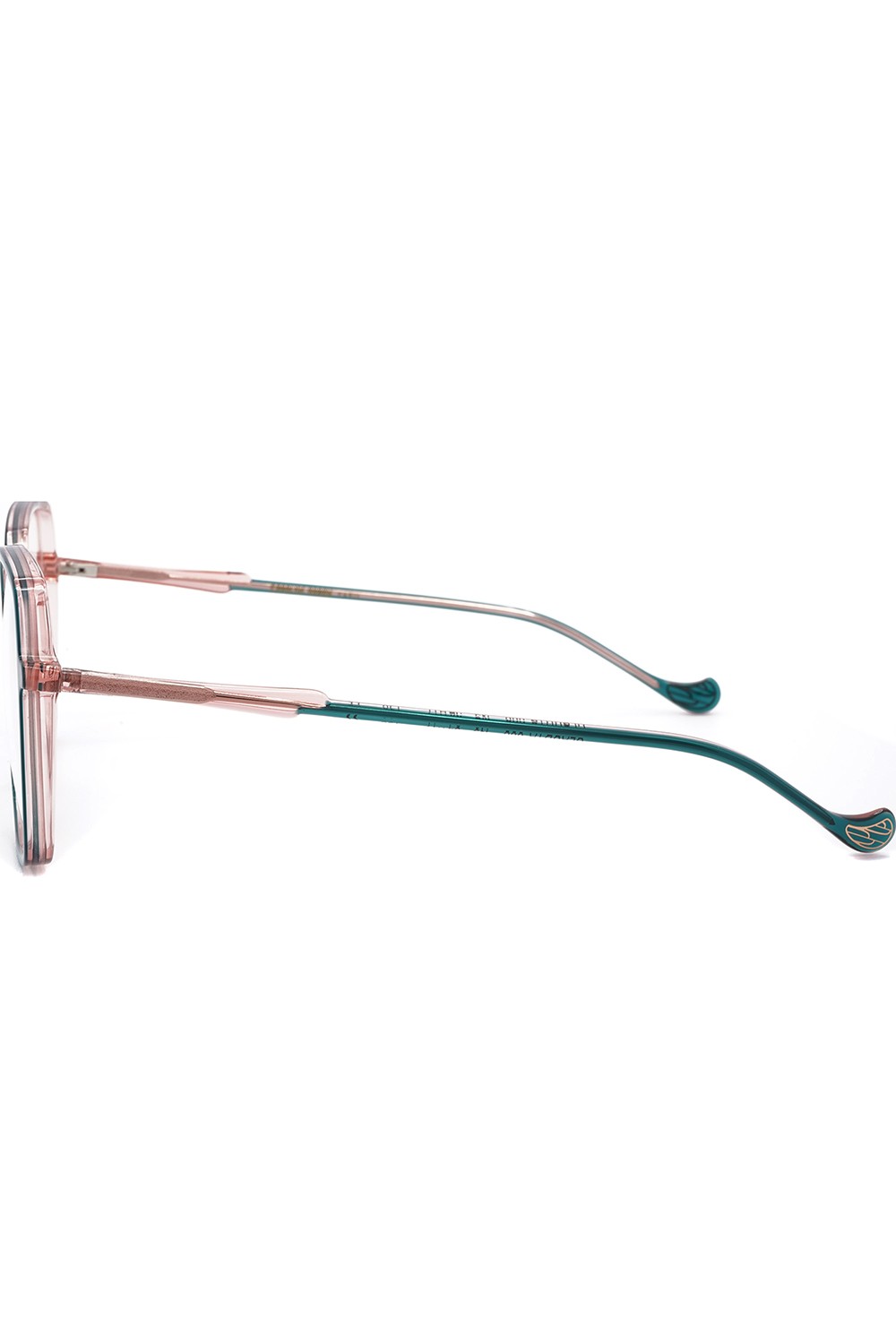 Caroline Abram - Occhiali da vista squadrati in celluloide bicolore per donna