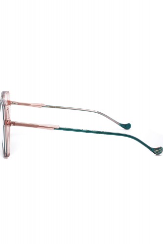 Caroline Abram - Occhiali da vista squadrati in celluloide bicolore per donna