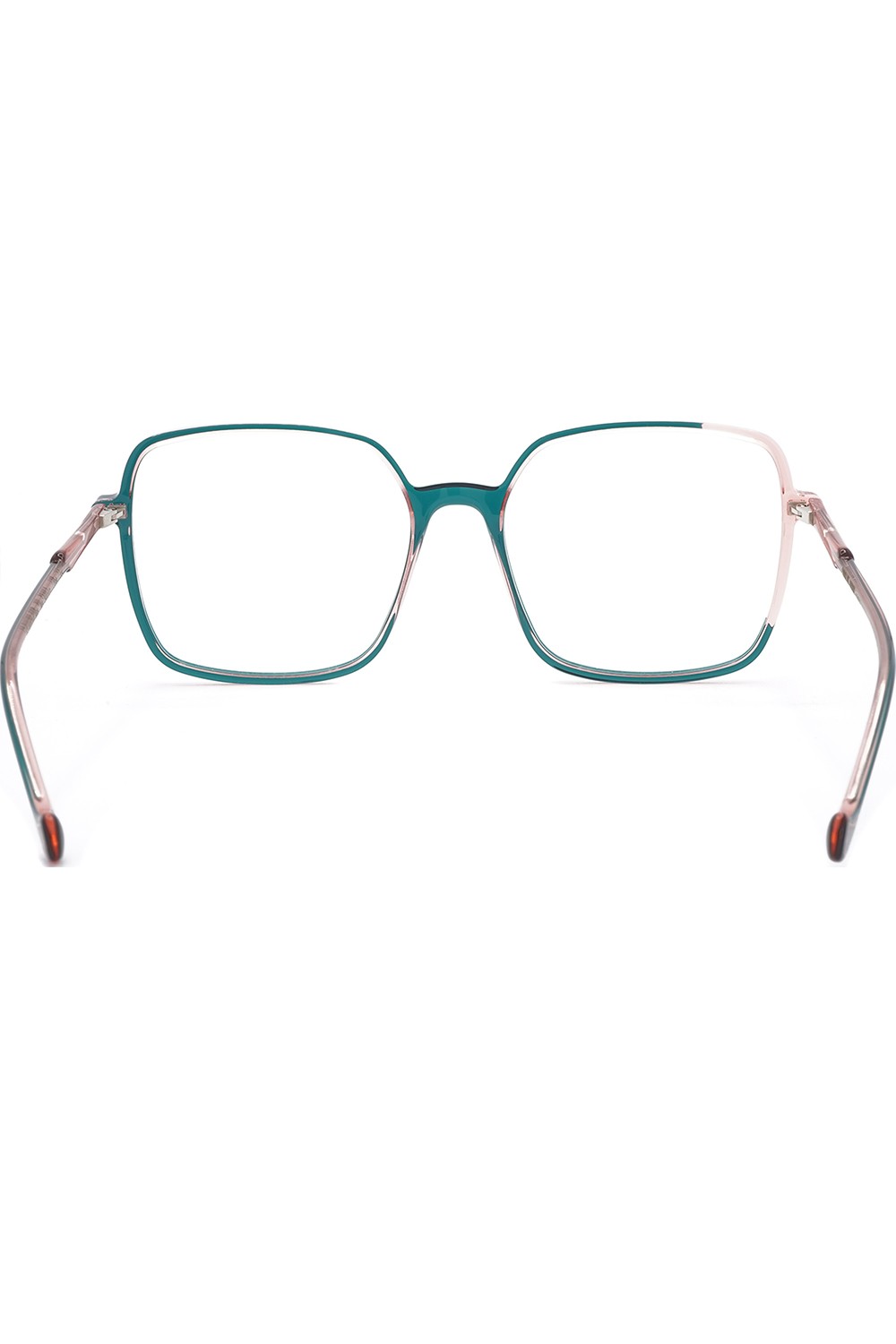 Caroline Abram - Occhiali da vista squadrati in celluloide bicolore per donna