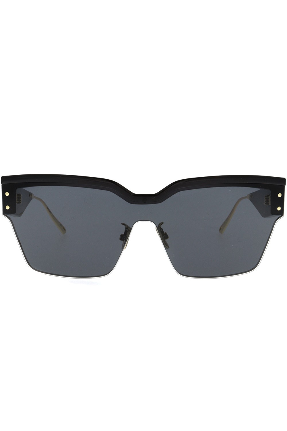 Christian Dior - Occhiali da sole in celluloide squadrati per donna nero - M4U