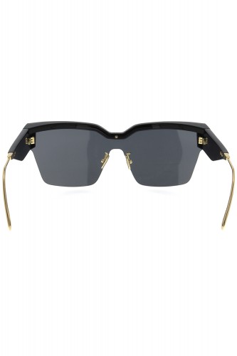 Christian Dior - Occhiali da sole in celluloide squadrati per donna nero - M4U