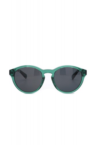 Polo Ralph Lauren - Occhiali da sole in celluloide tondi per bambini verde - 2