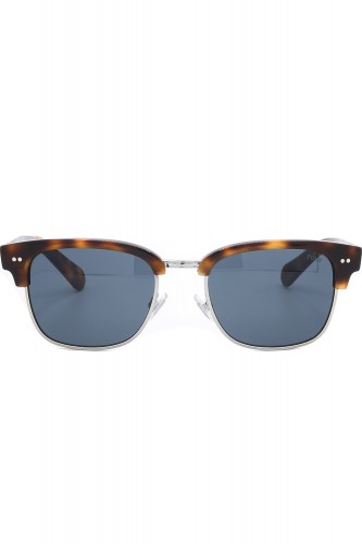 Polo Ralph Lauren - Occhiali da sole combinati squadrati unisex tartarugato - 2