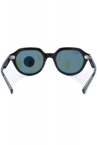 Ray-Ban - Occhiali da sole in celluloide tondi unisex nero - RB4399 901/58