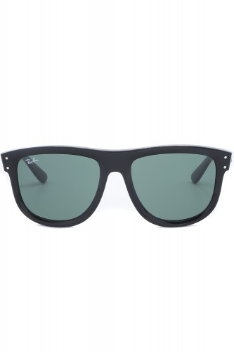 Ray-Ban - Occhiali da sole in celluloide squadrati unisex nero - RB0501S 6677/VR 2