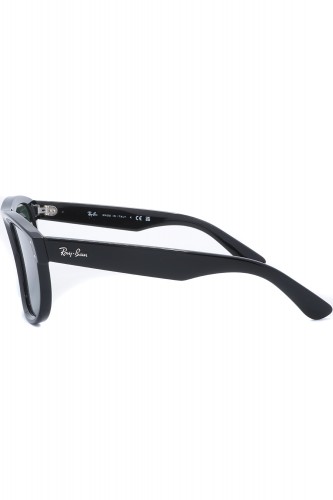 Ray-Ban - Occhiali da sole in celluloide squadrati unisex nero - RB0501S 6677/VR