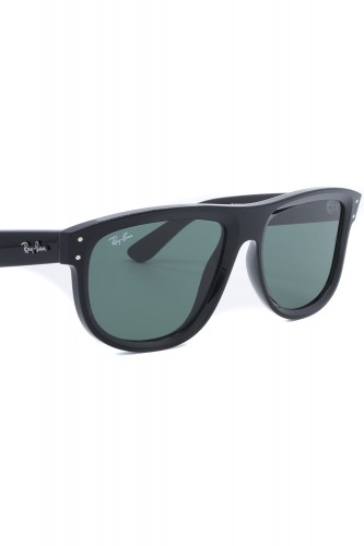Ray-Ban - Occhiali da sole in celluloide squadrati unisex nero - RB0501S 6677/VR