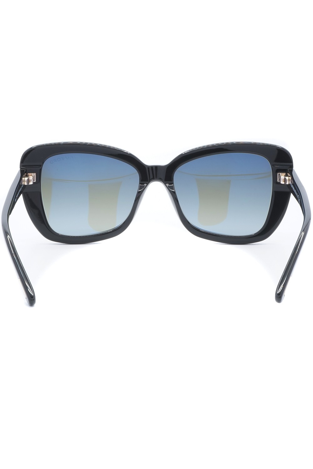 Tom Ford - Occhiali da sole in celluloide a farfalla per donna nero - TF1008 01B