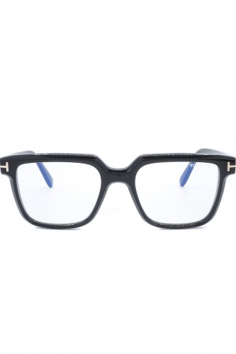 Tom Ford - Occhiali da vista in celluloide squadrati unisex nero - TF5889 001