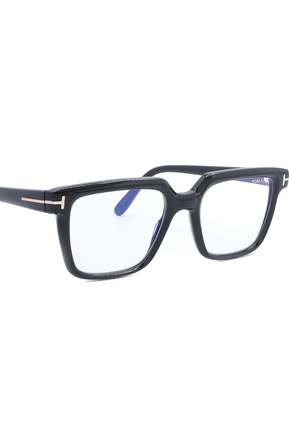 Tom Ford - Occhiali da vista in celluloide squadrati unisex nero - TF5889 001