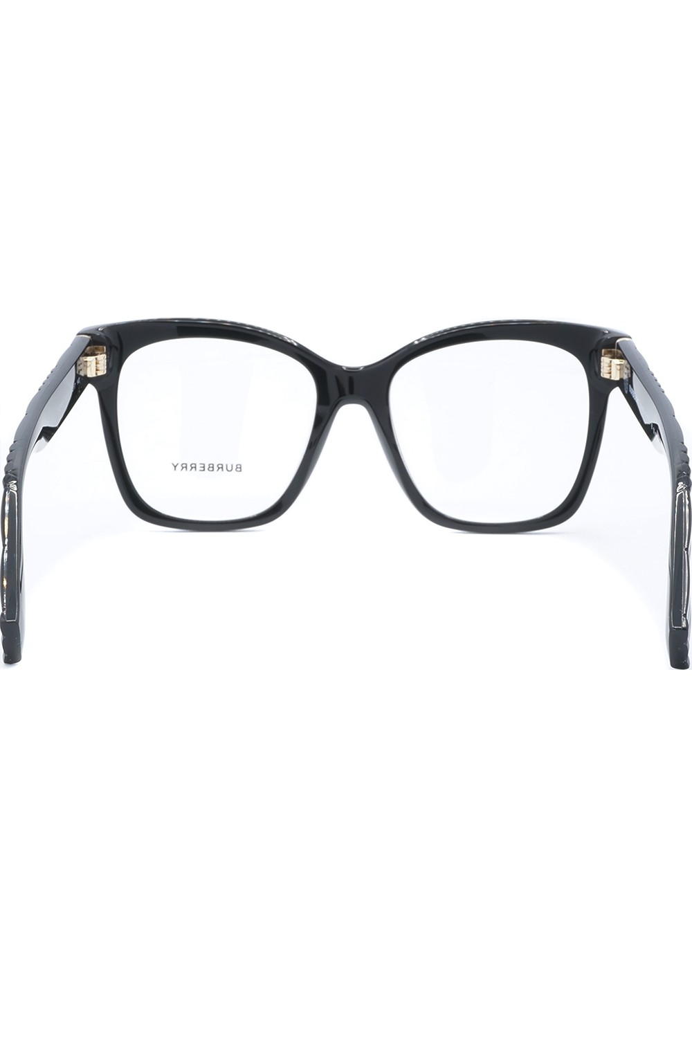 Burberry - Occhiali da vista in celluloide squadrati per donna nero - B2363 3001