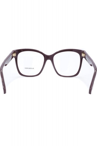 Burberry - Occhiali da vista in celluloide squadrati per donna viola  - B2363