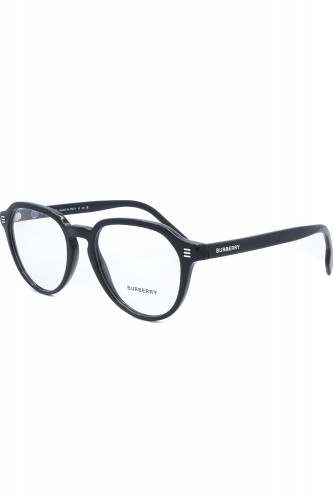 Burberry - Occhiali da vista in celluloide tondi unisex nero - B2368 3001
