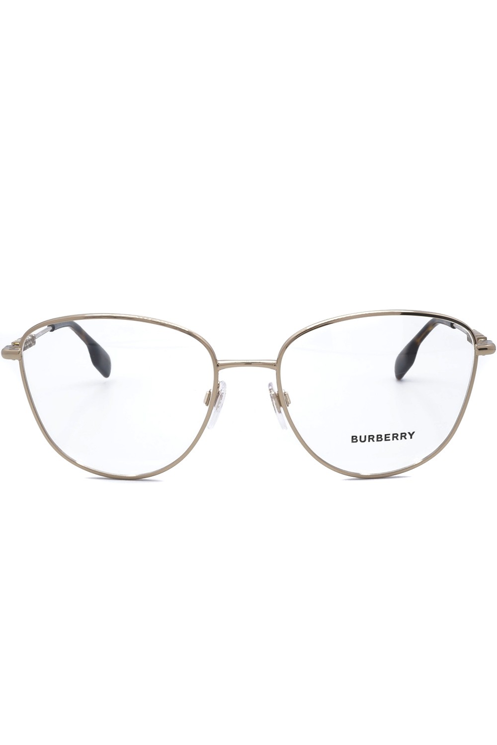 Burberry - Occhiali da vista in metallo cat eye per donna oro - B1376 1340