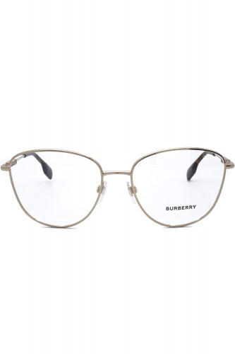 Burberry - Occhiali da vista in metallo cat eye per donna oro - B1376 1340