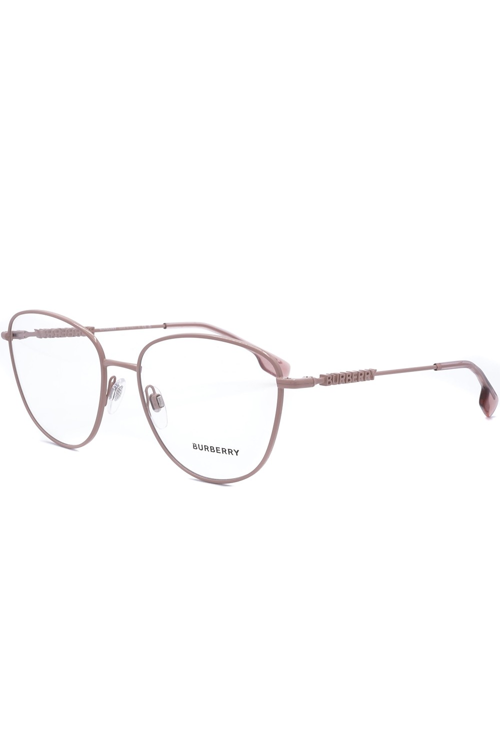 Burberry - Occhiali da vista in metallo cat eye per donna rosa - B1376 1343