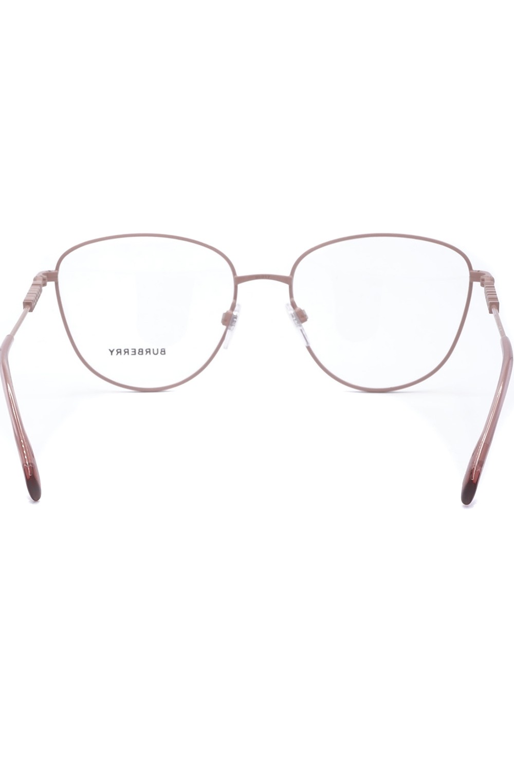 Burberry - Occhiali da vista in metallo cat eye per donna rosa - B1376 1343