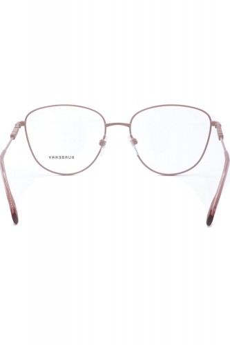 Burberry - Occhiali da vista in metallo cat eye per donna rosa - B1376 1343