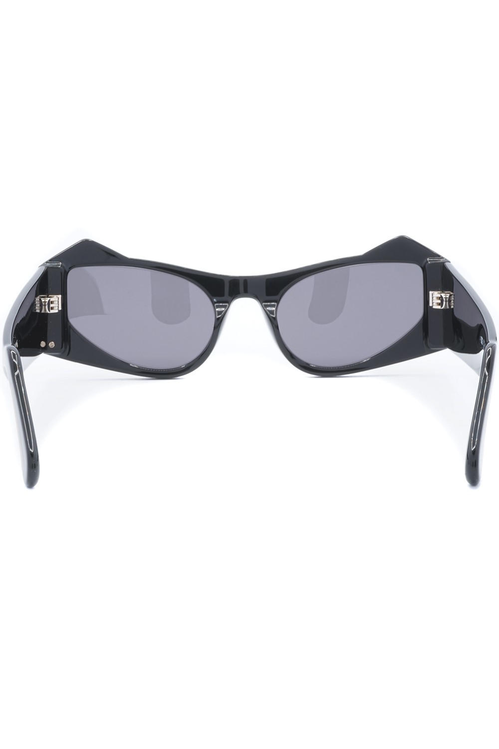 GCDS - Occhiali da sole in celluloide cat eye per donna nero - GD0022 01A