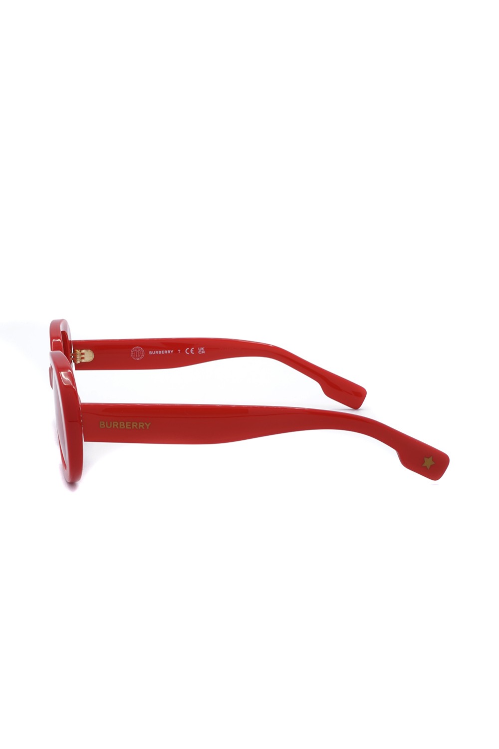 Burberry - Occhiali da sole in celluloide ovali per bambini rosso - JB4339