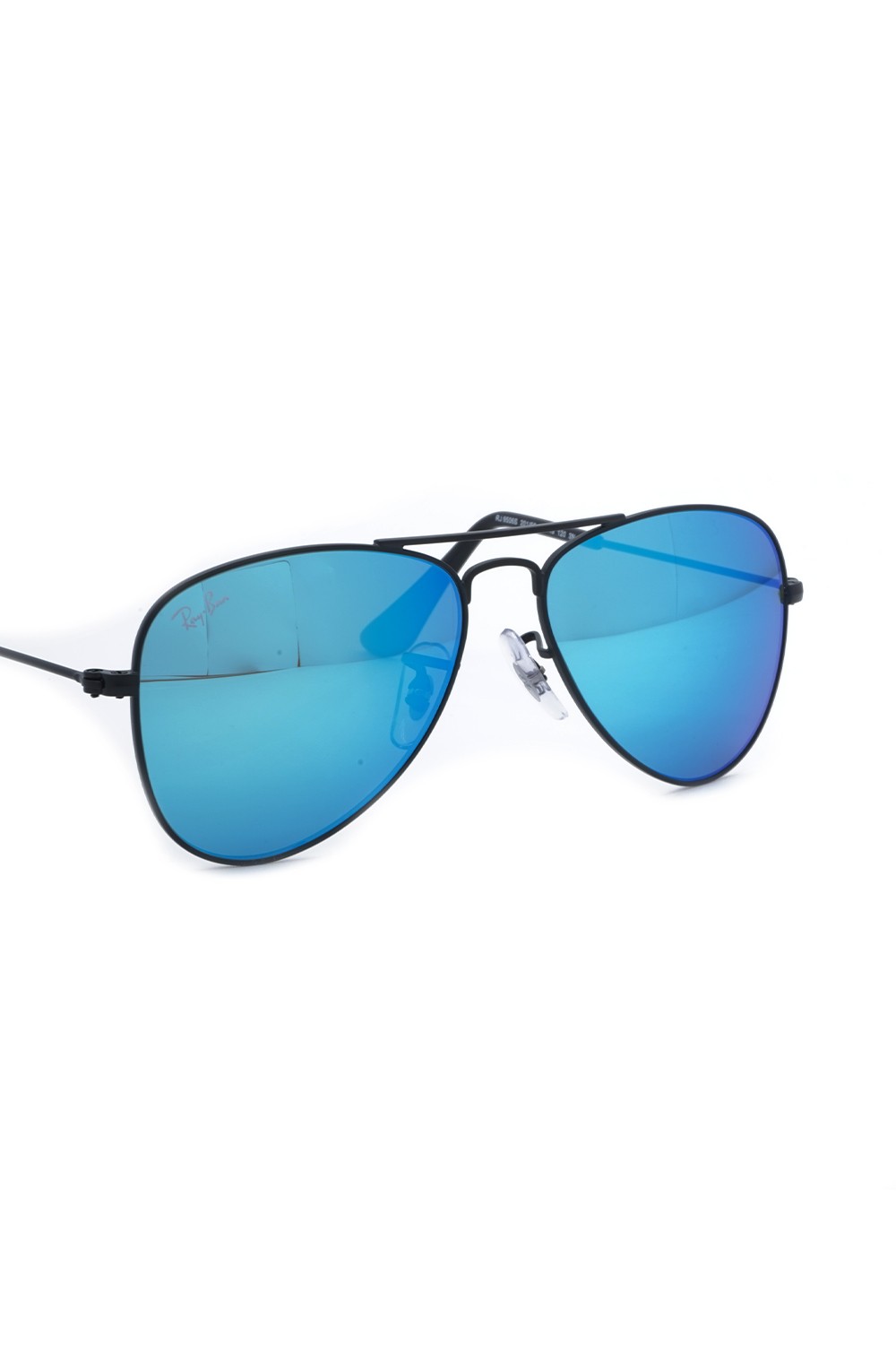 Ray-Ban - Occhiali da sole in metallo a goccia per bambini nero - RJ9506S 201/55