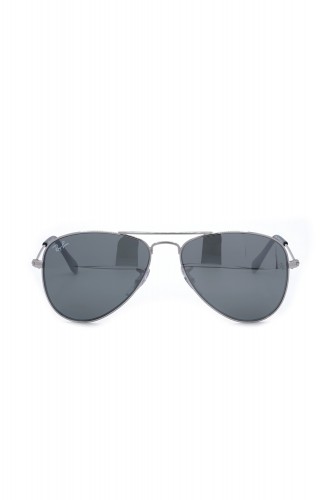 Ray-Ban - Occhiali da sole in metallo a goccia per bambini argento - RJ9506S