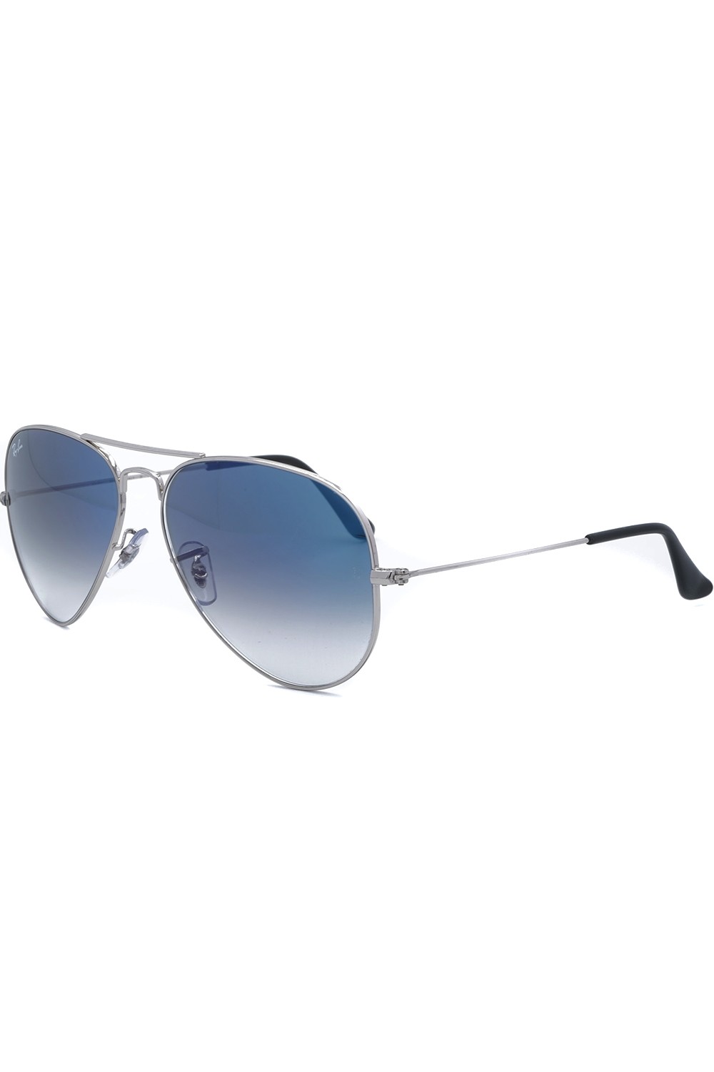Ray-Ban - Occhiali da sole in metallo a goccia unisex argento - RB3025 003/3F