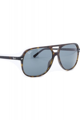 Ray-Ban - Occhiali da sole in celluloide squadrati unisex tartarugato - RB2198