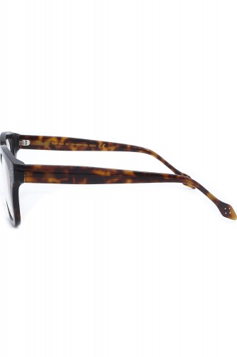 Philosopheyes - Occhiali da vista con clip solare in celluloide squadrati