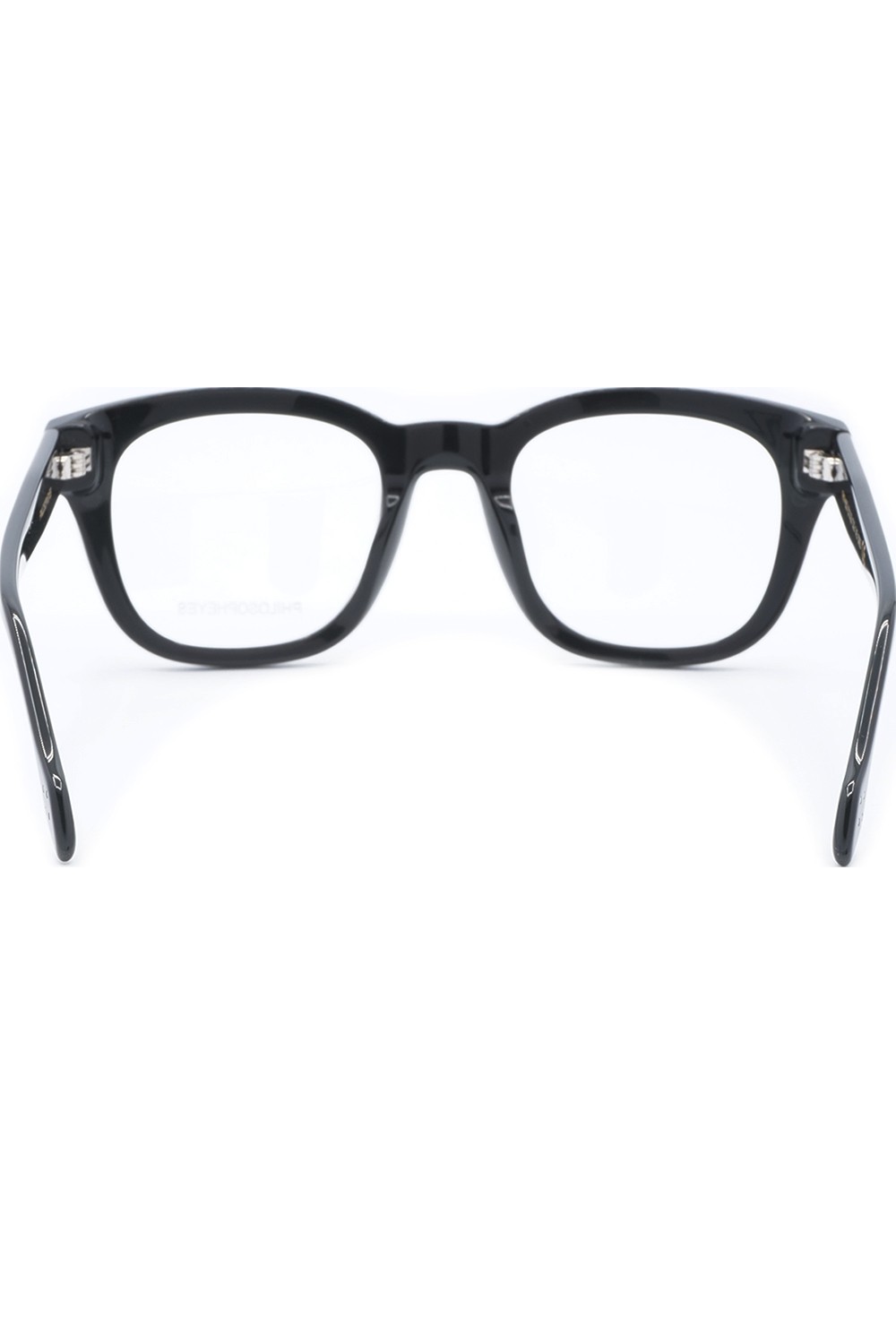 Philosopheyes - Occhiali da vista con clip solare in celluloide squadrati