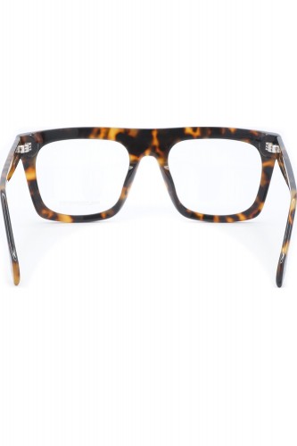 Philosopheyes - Occhiali da vista con clip solare in celluloide squadrati