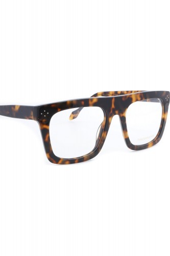 Philosopheyes - Occhiali da vista con clip solare in celluloide squadrati