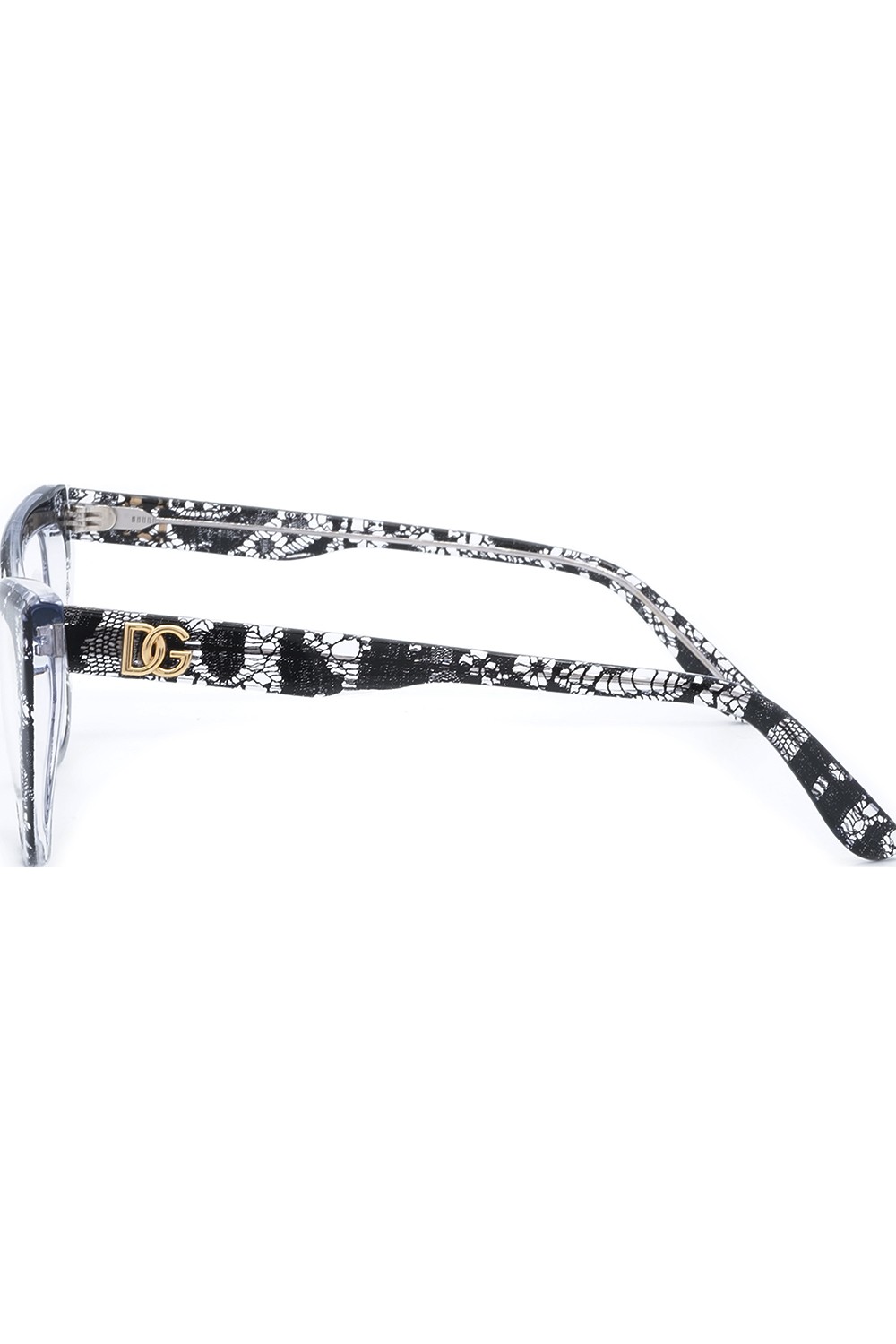 Dolce&Gabbana - Occhiali da vista in celluloide cat eye per donna nero - DG3354