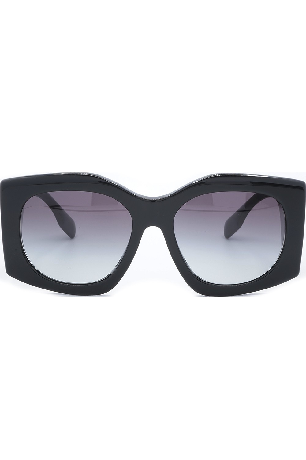 Burberry - Occhiali da sole in celluloide squadrati per donna nero - B4388