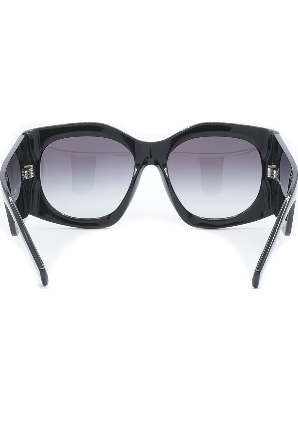 Burberry - Occhiali da sole in celluloide squadrati per donna nero - B4388