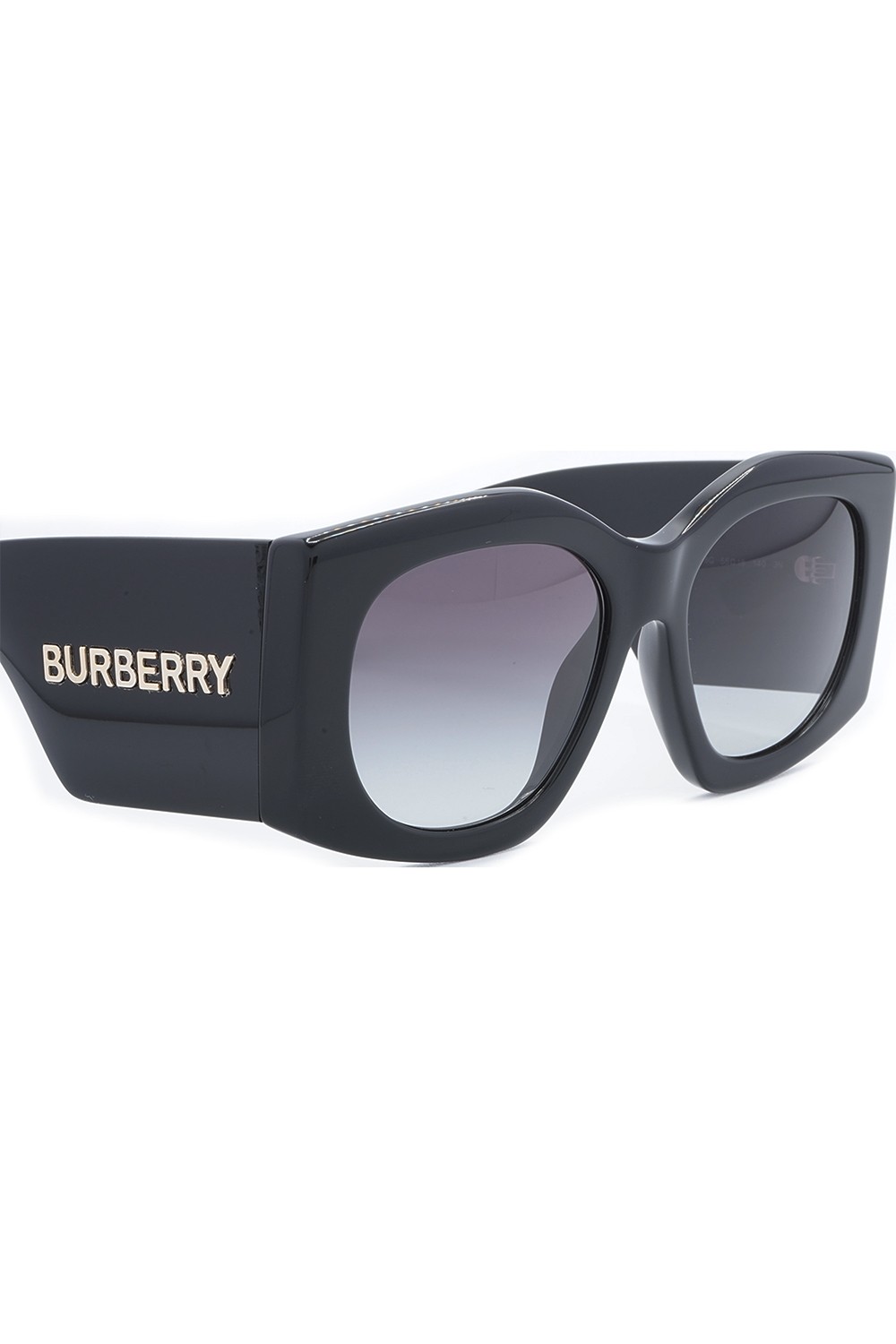 Burberry - Occhiali da sole in celluloide squadrati per donna nero - B4388