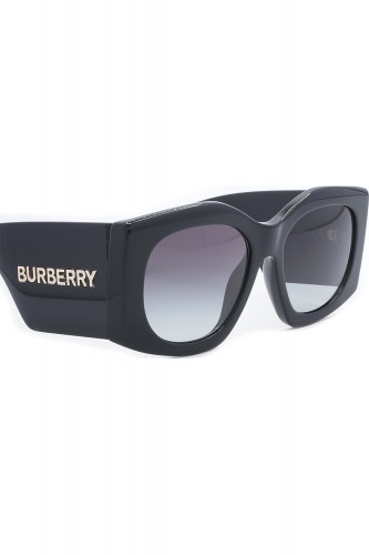 Burberry - Occhiali da sole in celluloide squadrati per donna nero - B4388