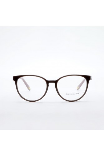 Tiffany & Co. - Occhiali da vista in celluloide tondi per donna fango - TF2138 2