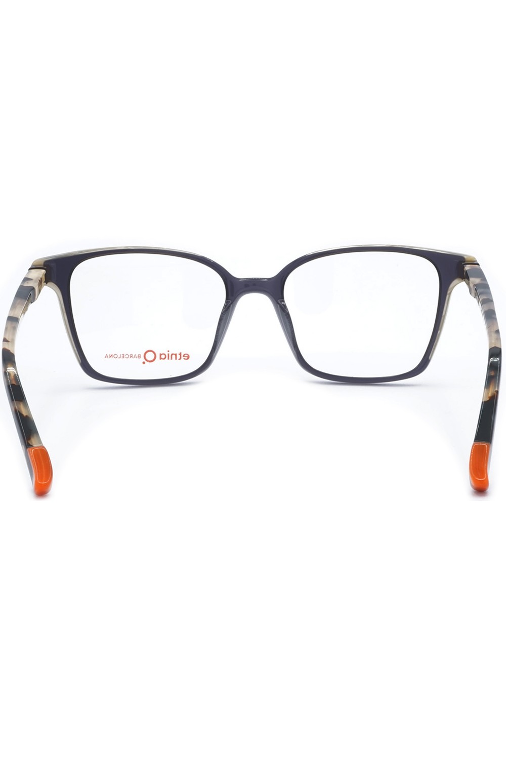 Etnia Barcelona - Occhiali da vista in celluloide squadrati per donna grigio -