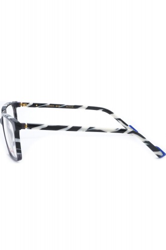 Etnia Barcelona - Occhiali da vista in celluloide squadrati unisex grigio -