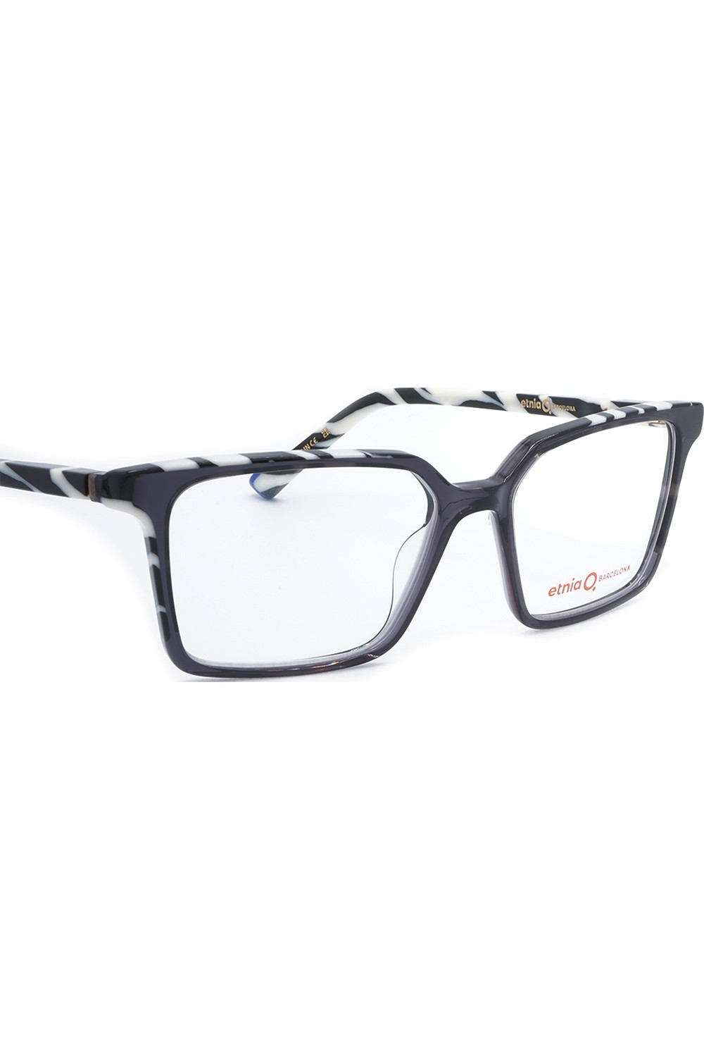 Etnia Barcelona - Occhiali da vista in celluloide squadrati unisex grigio -