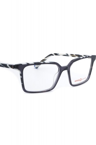 Etnia Barcelona - Occhiali da vista in celluloide squadrati unisex grigio -