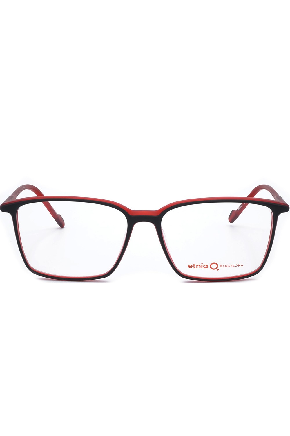 Etnia Barcelona - Occhiali da vista in celluloide rettangolari unisex rosso -