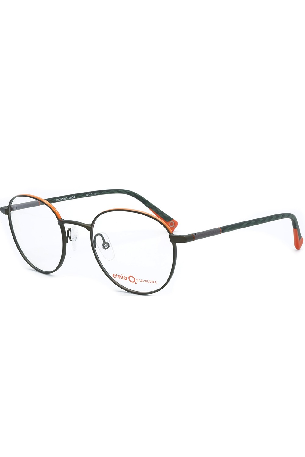 Etnia Barcelona - Occhiali da vista in metallo tondi unisex verde - MIDPOINT