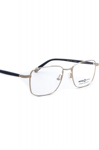 Etnia Barcelona - Occhiali da vista in metallo rettangolari per uomo oro -